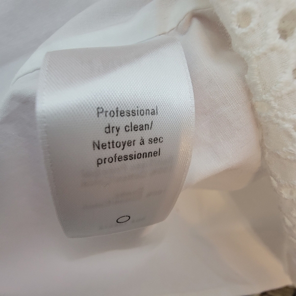 RAG & BONE Eyelet Lace Floral Off Shoulder Dress - Picture 11 of 12